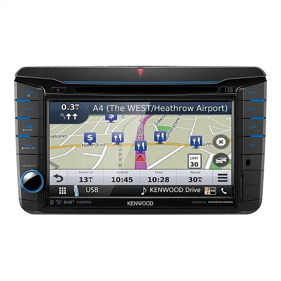 Kenwood DNX518VDABS 7" VW Navigation CD DVD Bluetooth Carplay Stereo Android Auto Kenwood DNX518VDABS 7" VW Navigation CD DVD Bluetooth Carplay Stereo Android Auto