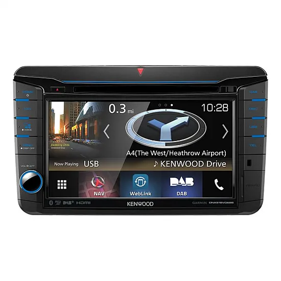 Kenwood DNX518VDABS 7" VW Navigation CD DVD Bluetooth Carplay Stereo Android Auto Kenwood DNX518VDABS 7" VW Navigation CD DVD Bluetooth Carplay Stereo Android Auto