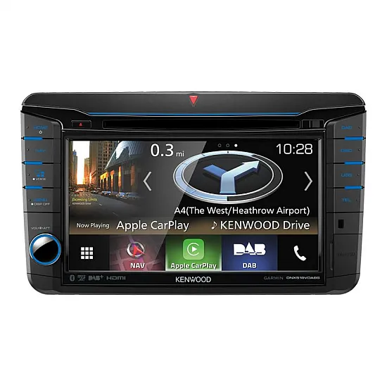 Kenwood DNX518VDABS 7" VW Navigation CD DVD Bluetooth Carplay Stereo Android Auto Kenwood DNX518VDABS 7" VW Navigation CD DVD Bluetooth Carplay Stereo Android Auto