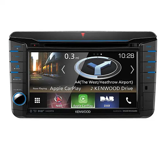 Kenwood DNX518VDABS 7" VW Navigation CD DVD Bluetooth Carplay Stereo Android Auto Kenwood DNX518VDABS 7" VW Navigation CD DVD Bluetooth Carplay Stereo Android Auto