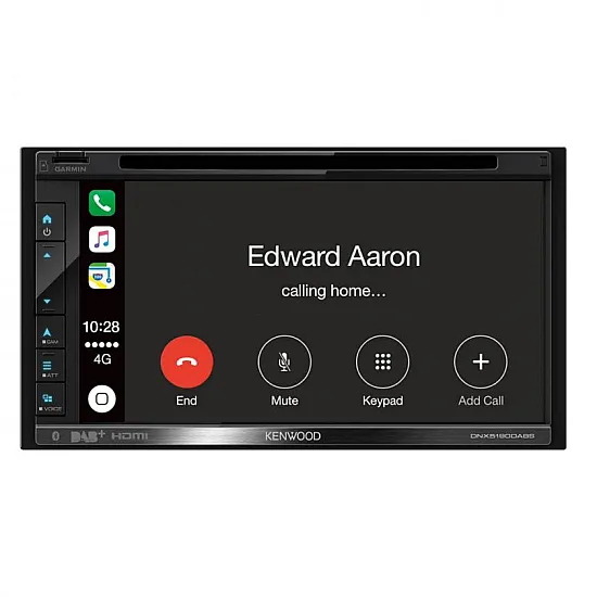 Kenwood DNX5190DABS 6.8” Garmin Navigation System DAB Radio Apple CarPlay Android Auto Kenwood DNX5190DABS 6.8” Garmin Navigation System DAB Radio Apple CarPlay Android Auto