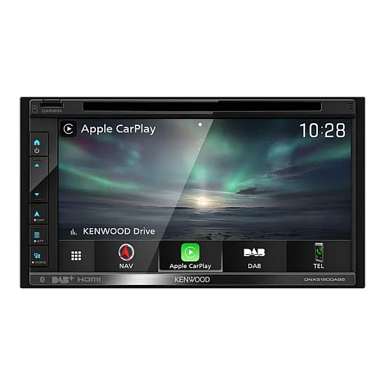 Kenwood DNX5190DABS 6.8” Garmin Navigation System DAB Radio Apple CarPlay Android Auto Kenwood DNX5190DABS 6.8” Garmin Navigation System DAB Radio Apple CarPlay Android Auto