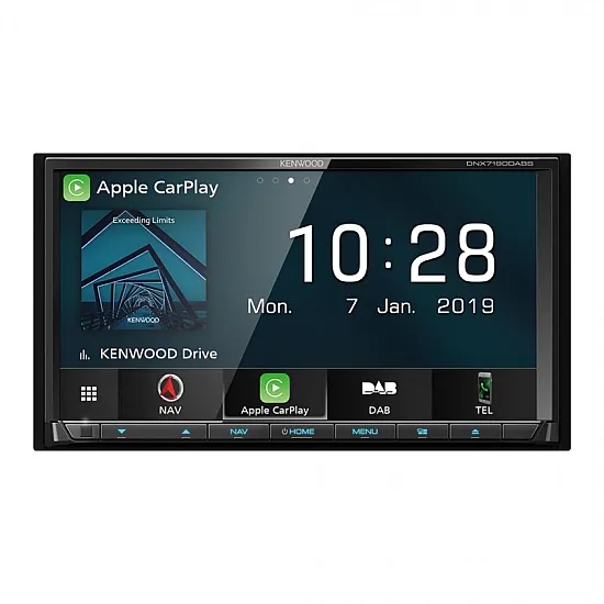 Kenwood DNX7190DABS 7" Touch Screen CD/ DVD Garmin Navigation Bluetooth DAB+ Kenwood DNX7190DABS 7" Touch Screen CD/ DVD Garmin Navigation Bluetooth DAB+