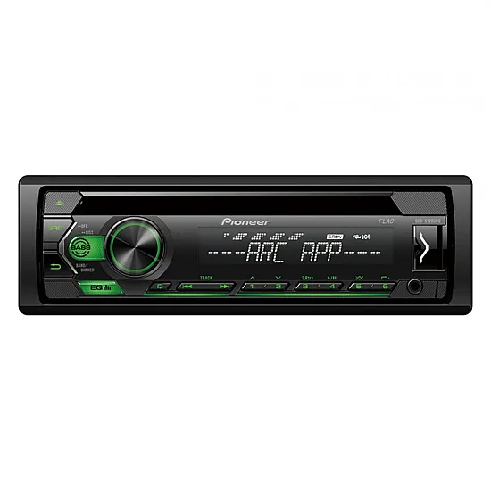 Pioneer DEH-S120UBG 1-DIN CD Tuner RDS Green illumination USB Aux-In Player Pioneer DEH-S120UBG 1-DIN CD Tuner RDS Green illumination USB Aux-In Player