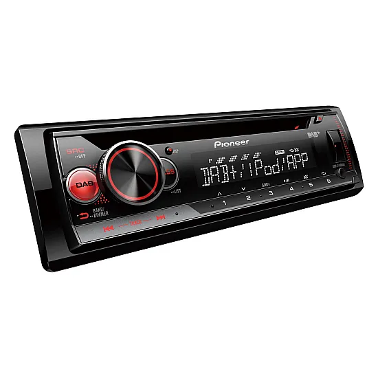 Pioneer DEH-S410DAB Single DIN CD Tuner DAB/DAB+ USB Spotify iPhone & Android Stereo Pioneer DEH-S410DAB Single DIN CD Tuner DAB/DAB+ USB Spotify iPhone & Android Stereo