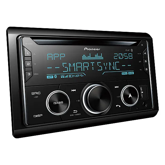 Pioneer FH-S720BT Double Din Stereo with built in Bluetooth USB and AUX