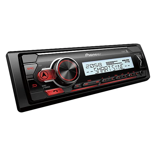 Pioneer MVH-MS410BT Marine Radio Bluetooth USB 1-DIN Radio Boat and Bath Rooms Pioneer MVH-MS410BT Marine Radio Bluetooth USB 1-DIN Radio Boat and Bath Rooms