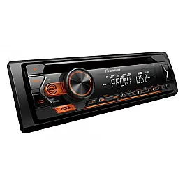 Pioneer MVH-S120UBA Mechless Car Stereo RDS tuner USB Aux-In Android Amber Illumination Pioneer MVH-S120UBA Mechless Car Stereo RDS tuner USB Aux-In Android Amber Illumination