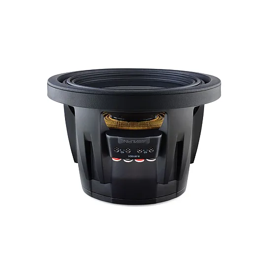 Alpine 10” 25cm R-Series Powerful Bass and High Clarity Subwoofer - R-W10D4