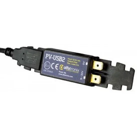 POWERVERTER 12/24-5V Single Output USB CHARGER - PV-USB2 POWERVERTER 12/24-5V Single Output USB CHARGER - PV-USB2