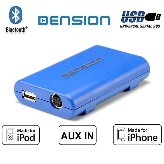 Dension Gateway Lite BT GBL3HB1/A2DP non-text Honda iPod iPhone/USB/AUX/Bluetooth Interface Adaptor Dension Gateway Lite BT GBL3HB1/A2DP non-text Honda iPod iPhone/USB/AUX/Bluetooth Interface Adaptor