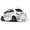 Fiat 500 Reversing Camera Kit with Guidelines for 5" Uconnect