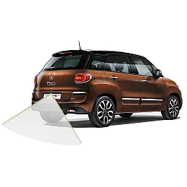 Fiat 500L Rear View Reversing Retrofit Camera Kit - 7" Uconnect System