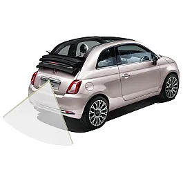Fiat 500C Rear View Reversing Retrofit Camera Kit - 7" Uconnect System