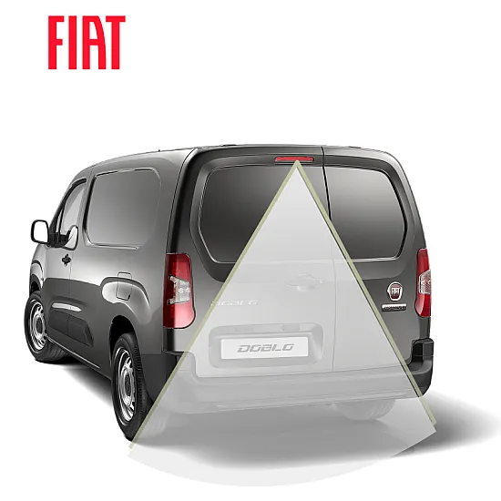 Fiat Doblo Reversing Rear View Camera Kit - NAC System - 2019+ Fiat Doblo Reversing Rear View Camera Kit - NAC System - 2019+