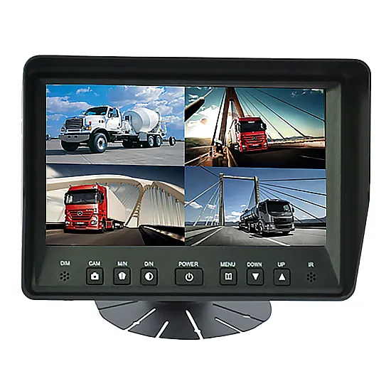 7-inch TFT Digital Monitor With Sun Visor - 4CH Input 7-inch TFT Digital Monitor With Sun Visor - 4CH Input