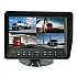 7-inch TFT Digital Monitor With Sun Visor - 4CH Input