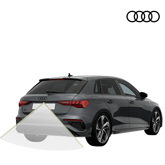Audi A3 8Y Genuine Rear View Reversing Retrofit Camera Kit
