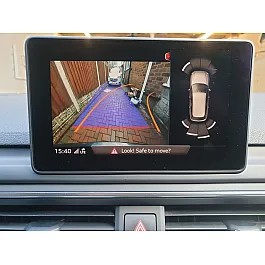 Audi A4 8W Genuine Rear View Reversing Camera Kit with Moving Guidelines Audi A4 8W Genuine Rear View Reversing Camera Kit with Moving Guidelines