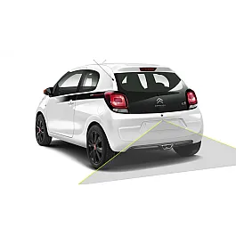 CITROEN C1 Reversing Rear View Camera Kit with Guidelines