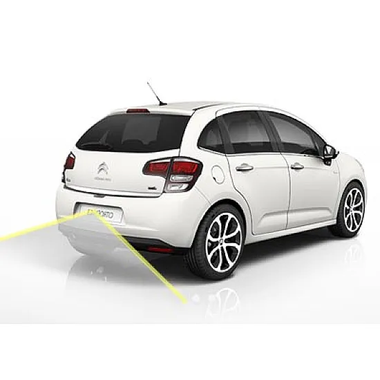 Citroen C3 Reversing Rear View Camera Kit with Guidelines Citroen C3 Reversing Rear View Camera Kit with Guidelines