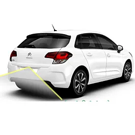 Citroen C4 2017+ Reversing Rear View Camera Kit with Moving Guidelines