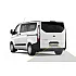 Ford Transit Custom with Number Plate Light Camera Kit