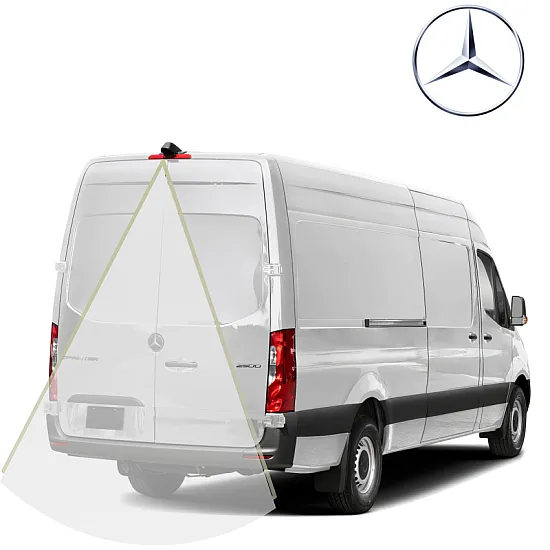 Genuine Mercedes Sprinter Reversing Rear View Camera Kit - W907 / W910 With MBUX Head Unit Genuine Mercedes Sprinter Reversing Rear View Camera Kit - W907 / W910 With MBUX Head Unit