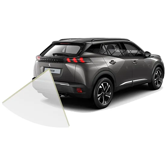 Peugeot 2008 Reversing Rear View Camera Kit with Guidelines - NAC 10"
