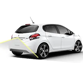 Peugeot 208 Reversing Rear View Camera Kit with Guidelines - SMEG Peugeot 208 Reversing Rear View Camera Kit with Guidelines - SMEG