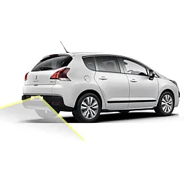Peugeot 3008 Reversing Rear View Camera Kit with Guidelines Peugeot 3008 Reversing Rear View Camera Kit with Guidelines