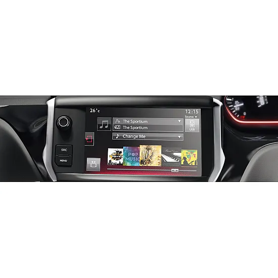 Peugeot 208 Reversing Rear View Camera Kit with Moving Guidelines Peugeot 208 Reversing Rear View Camera Kit with Moving Guidelines