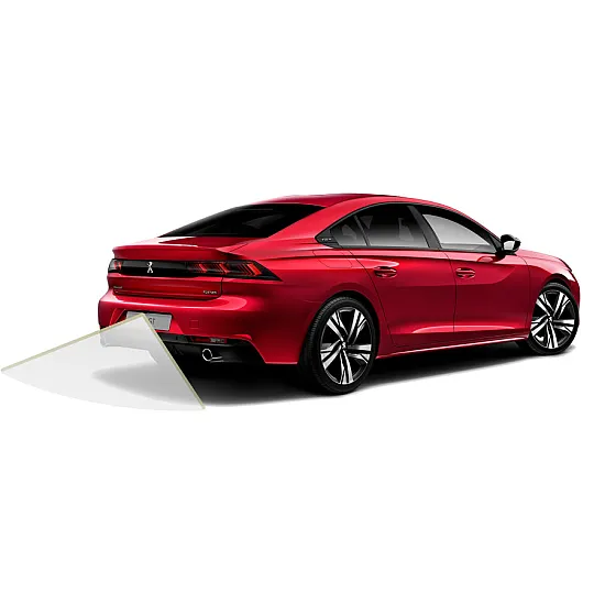 Peugeot 508 Reversing Rear View Camera Kit with Guidelines - NAC 10" 