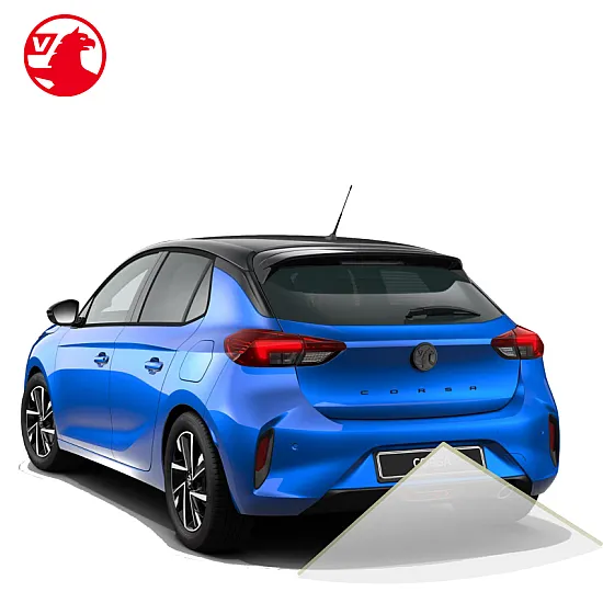 Vauxhall Corsa Reversing Rear View Camera Kit with Guidelines - AIO - 2024 >