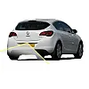 Vauxhall Astra Reversing Rear View Camera Kit for Multimedia Nav Pro 8"