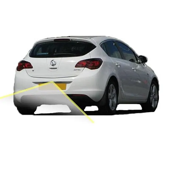 Vauxhall Astra Reversing Rear View Camera Kit with Guidelines Vauxhall Astra Reversing Rear View Camera Kit with Guidelines