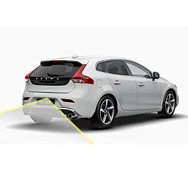 Volvo V40 Reversing Rear View Camera Kit with Guidelines