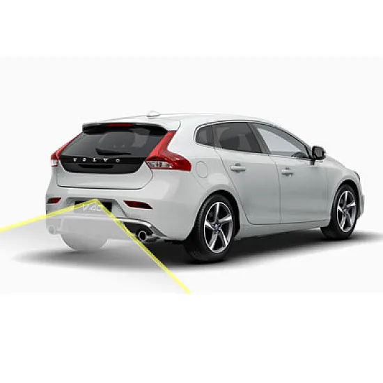 Volvo V40 Reversing Rear View Camera Kit with Guidelines Volvo V40 Reversing Rear View Camera Kit with Guidelines