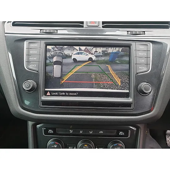 Volkswagen Tiguan Reversing Rear View Camera Kit 2016+ Moving Lines Volkswagen Tiguan Reversing Rear View Camera Kit 2016+ Moving Lines