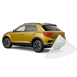VW T-ROC 2020 Reversing camera Kit Solution with VW Emblem Camera and Dynamic Guidelines - Highline
