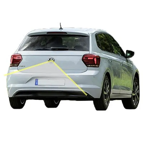 VW Polo 2018+ Reversing Emblem Camera Kit With Fix Guidelines VW Polo 2018+ Reversing Emblem Camera Kit With Fix Guidelines