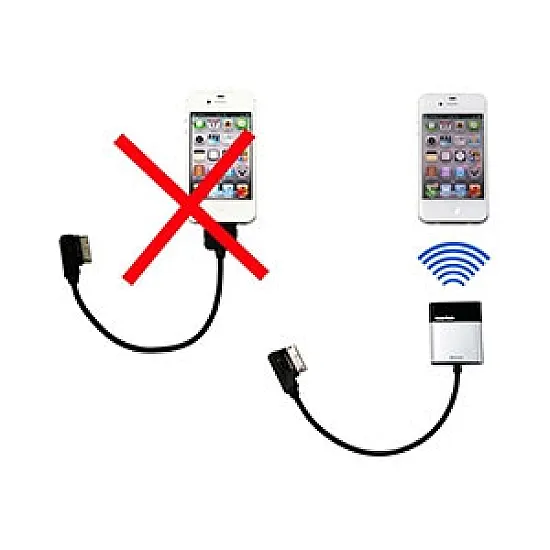 Viseeo WMA3000A Wireless Bluetooth Music Interface Adaptor for In-Car Kits
