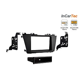 Mazda 5 (2010-2018) Single/Double DIN Car Stereo Fascia Adapter Panel (MATT BLACK)