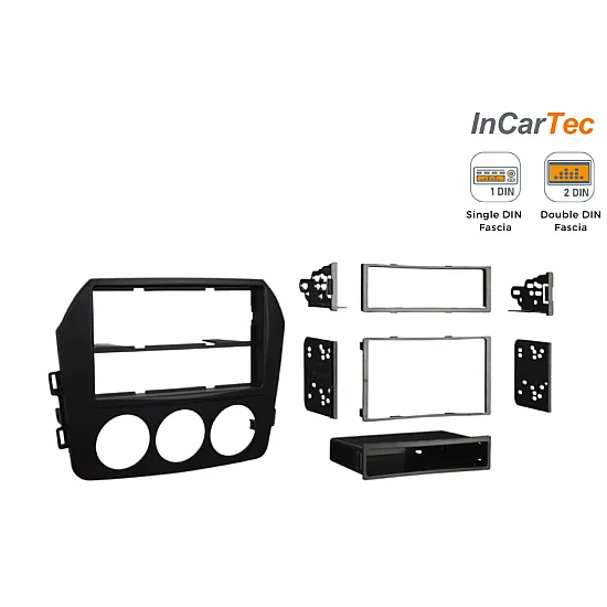 Mazda MX5 (2009-2015) Single/Double DIN Car Stereo Fascia Adapter Panel