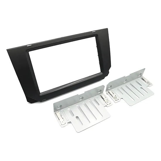Seat Ibiza, Arona (2017-2021) Double DIN Car Stereo Fascia Adapter (MATT BLACK)