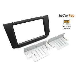 Seat Ibiza, Arona (2017-2021) Double DIN Car Stereo Fascia Adapter (MATT BLACK)