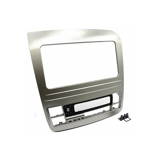 Toyota Alphard (2002-08) Double DIN Car Stereo Fascia Adapter (SILVER)