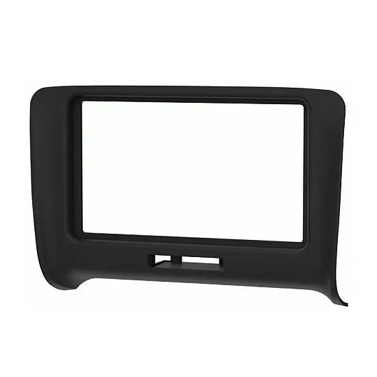 Audi TT 8J (2006-2014) Double DIN FLUSH FIT Fascia Adapter Panel (MATT BLACK)