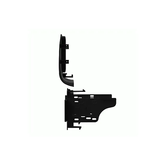 Audi TT 8J (2006-2014) Double DIN FLUSH FIT Fascia Adapter Panel (MATT BLACK)