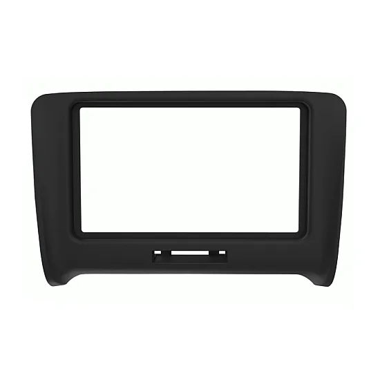 Audi TT 8J (2006-2014) Double DIN FLUSH FIT Fascia Adapter Panel (MATT BLACK)